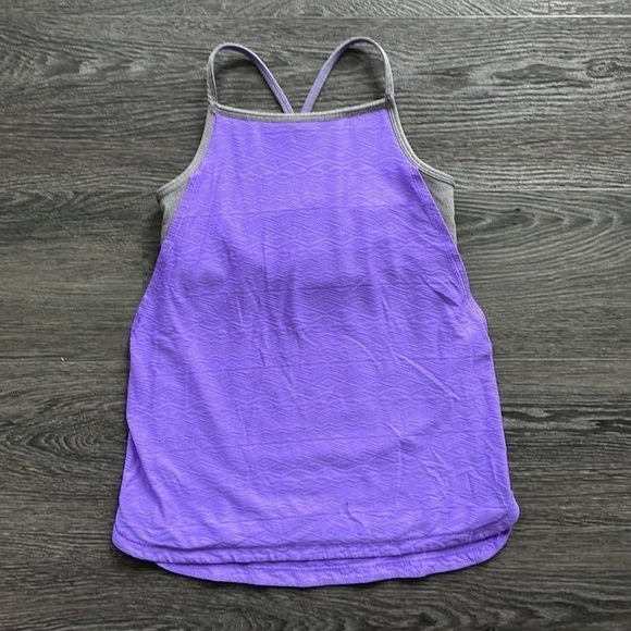🆕SzM Ivivva purple and grey tank EUC. Read measurements please - Picture 1 of 5